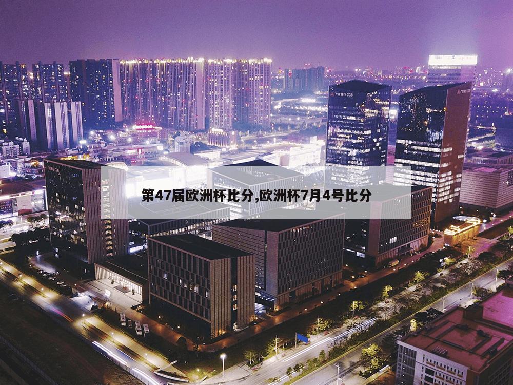 第47届欧洲杯比分,欧洲杯7月4号比分