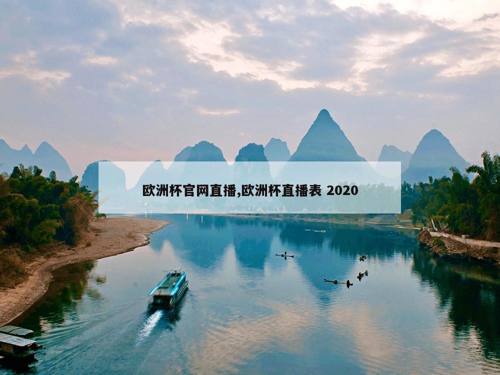 欧洲杯官网直播,欧洲杯直播表 2020