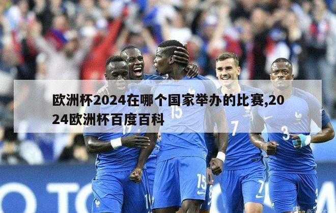 欧洲杯2024在哪个国家举办的比赛,2024欧洲杯百度百科